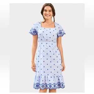 NWT Gymboree Women’s Eyelet Mommy dress. XL